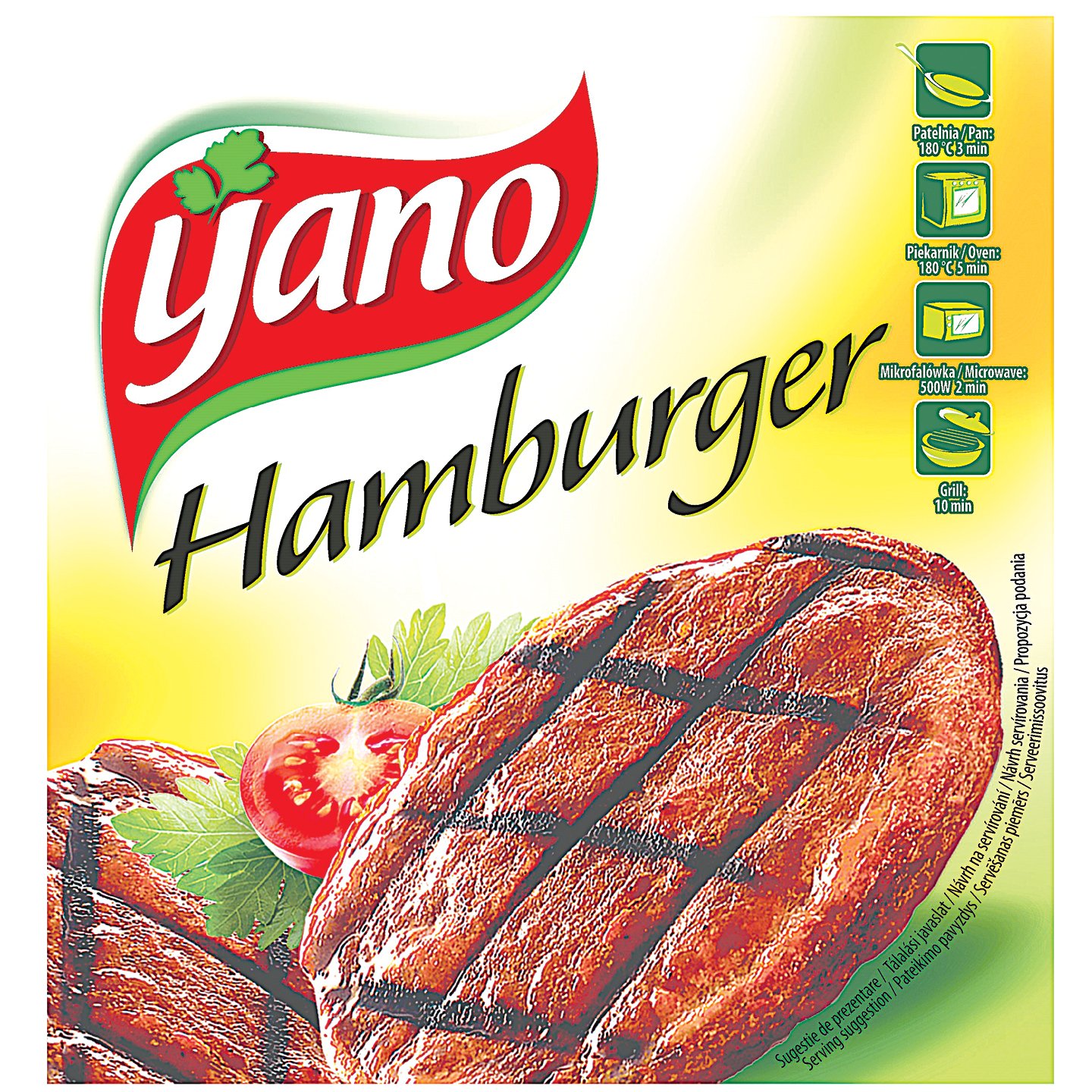 Yano Baromfis Hamburger Húspogácsa