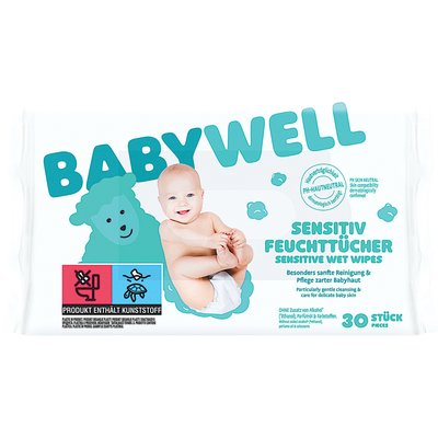 BABYWELL SENSITIVE TÖRLŐKENDŐ termékképe