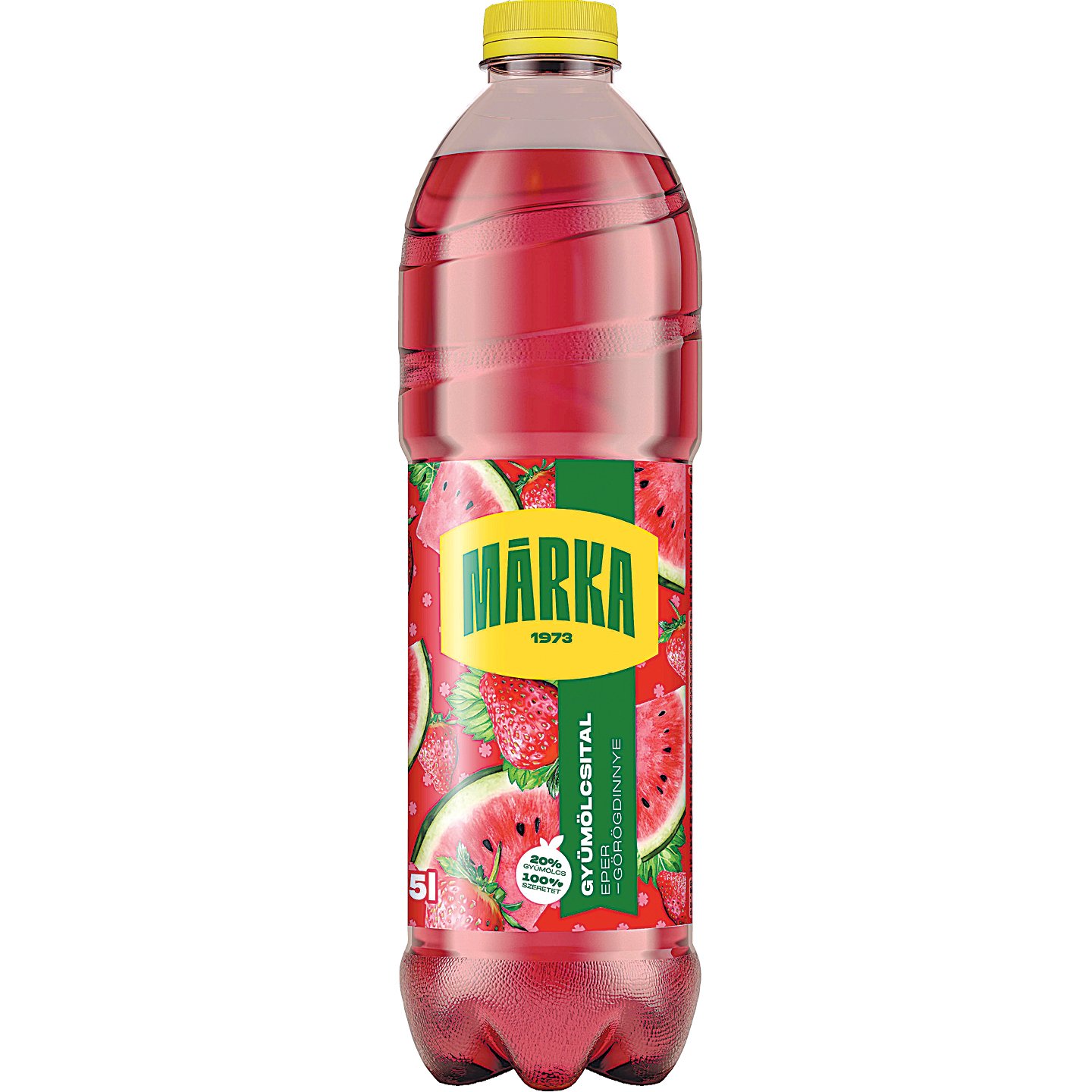 Márka Eper-görögdinnye ízű Gyümölcsital +50 Ft Betétdíj