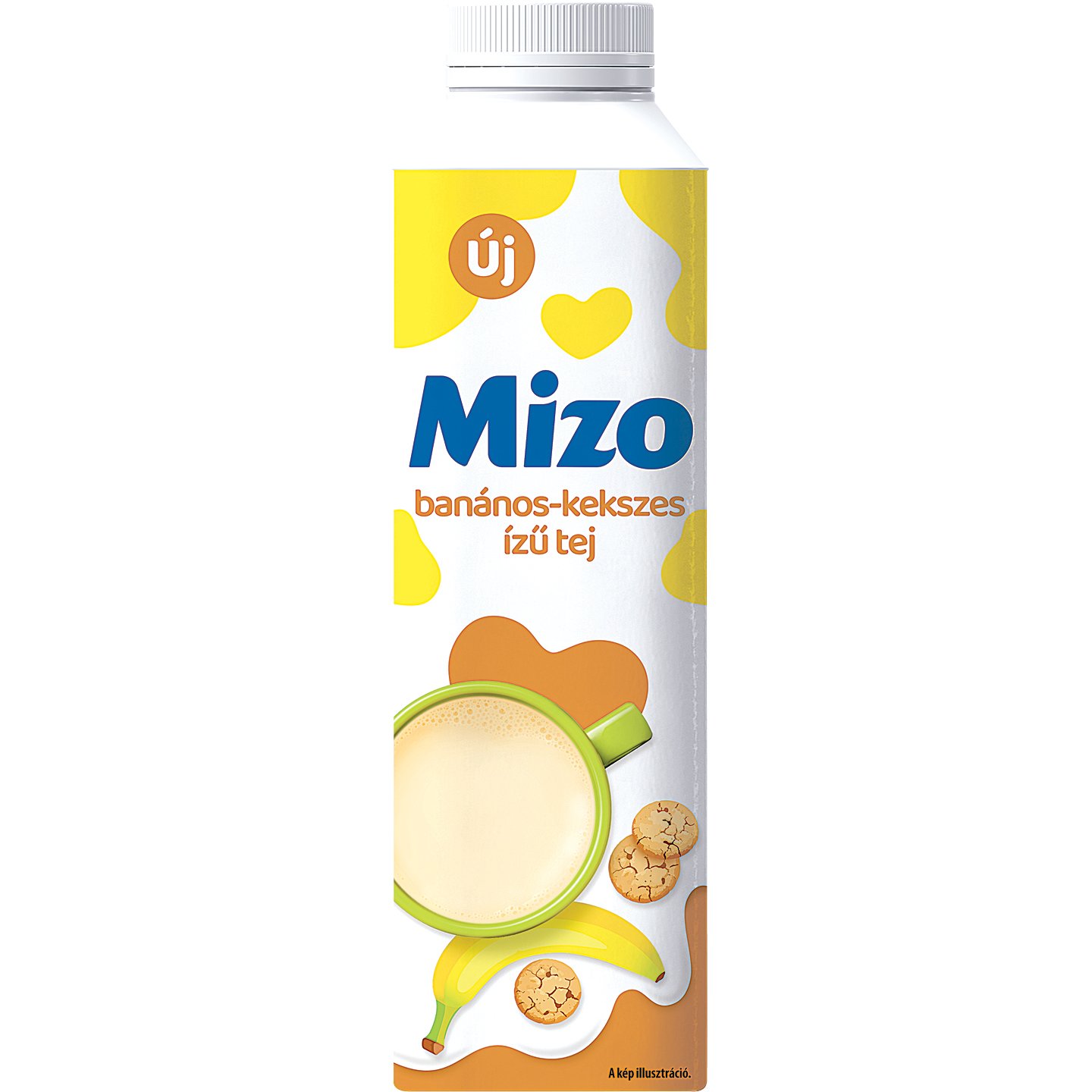 Mizo Banános-kekszes ízű Tej 450ml