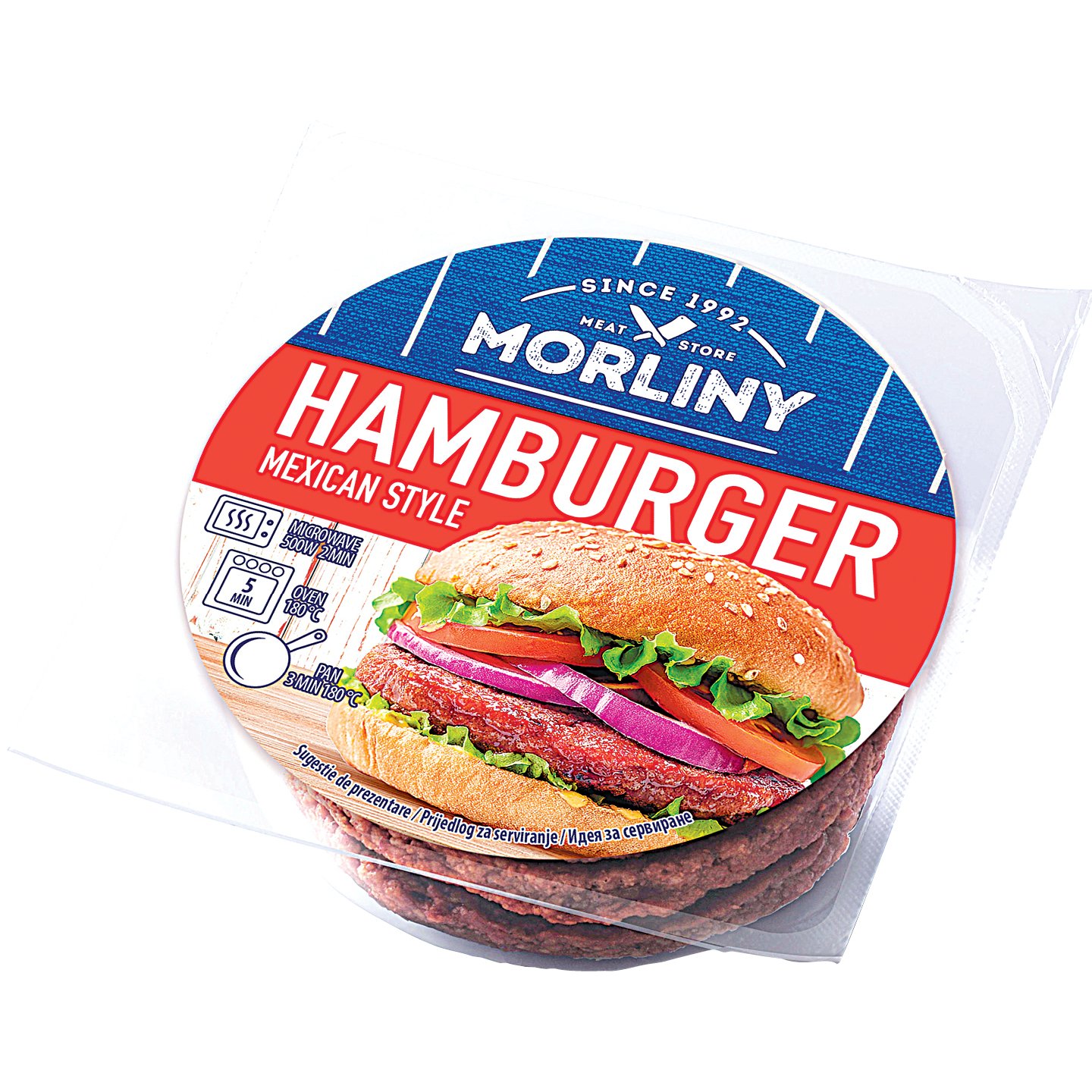 Morliny Mexikói Jellegű Hamburger Pogácsa