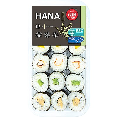 SUSHI4YOU HANA SUSHI 195G termékképe