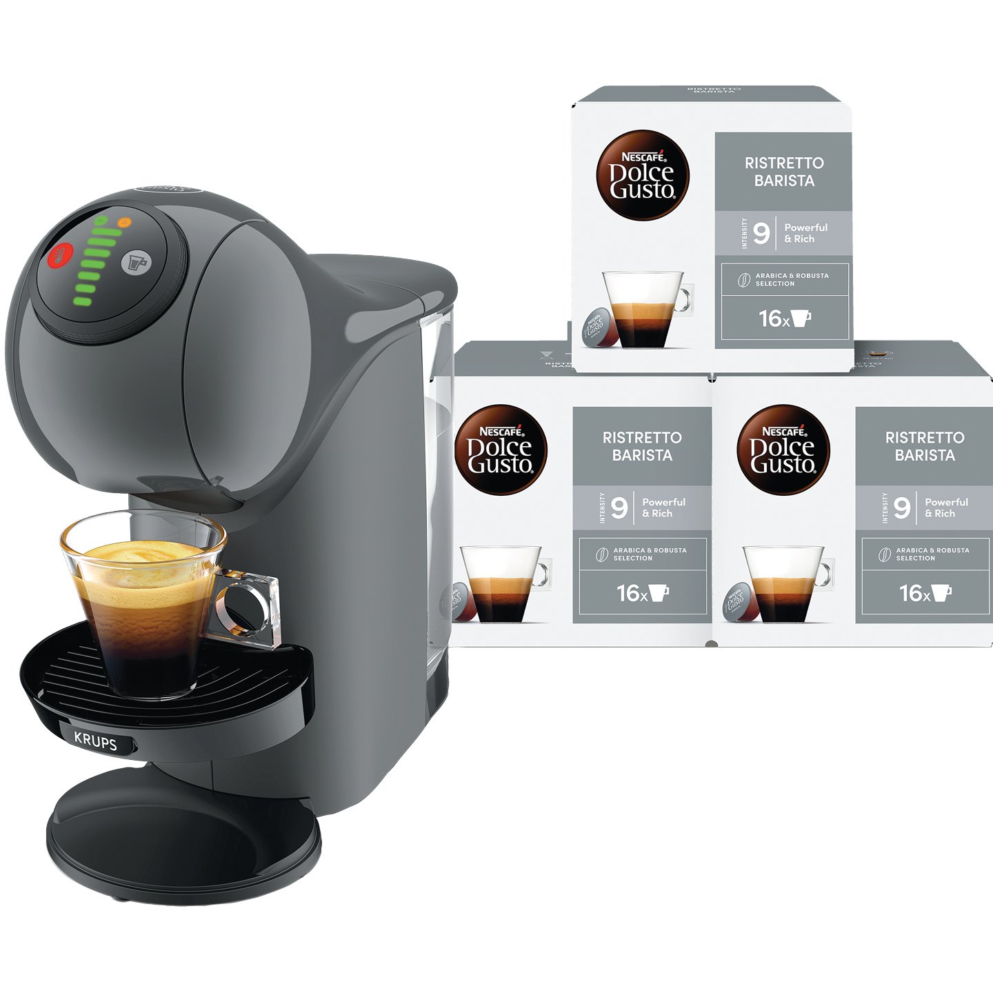 Dolce Gusto Genio S Basicautomata Kapszulás Kávéfőzőgép + 3 Doboz Dg Kapszula