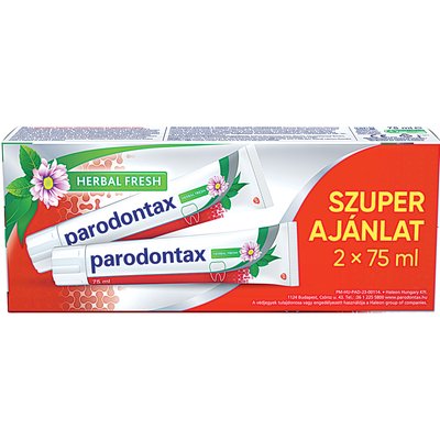PARODONTAX HERBAL FRESH 2X75ML termékképe
