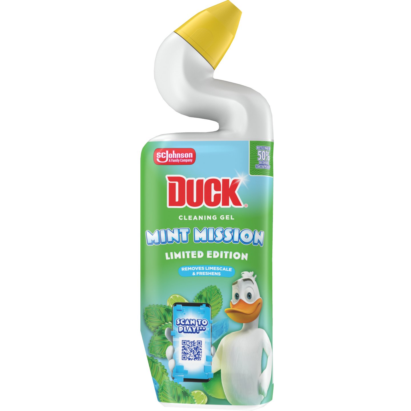 Duck Wc-tisztító Gél Mentolos