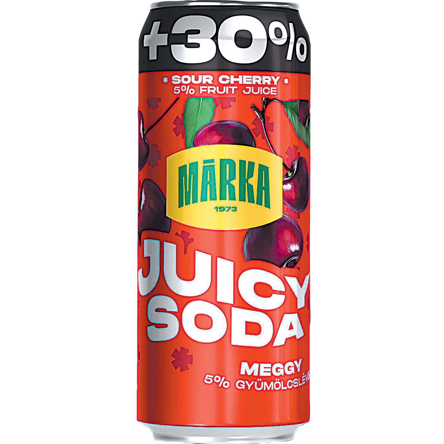 Márka Juicy Soda Meggy ízű +50ft Betétdíj