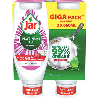 JAR KÉZI MOSOGATÓSZER MÁLNA 2X660ML termékképe