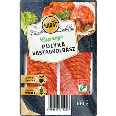 KARÁT CSEMEGE PULYKA VASTAGKOLBÁSZ termékképe