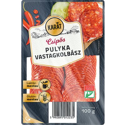 KARÁT CSÍPŐS PULYKA VASTAGKOLBÁSZ termékképe