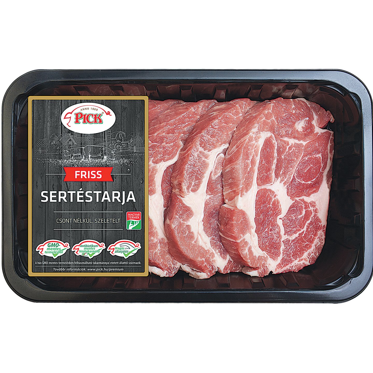 Pick Gmo-mentes Sertéstarja