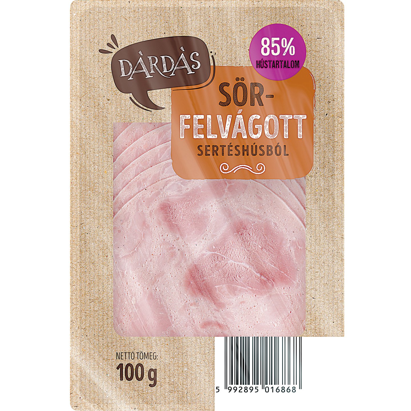 Dárdás Sörfelvágott