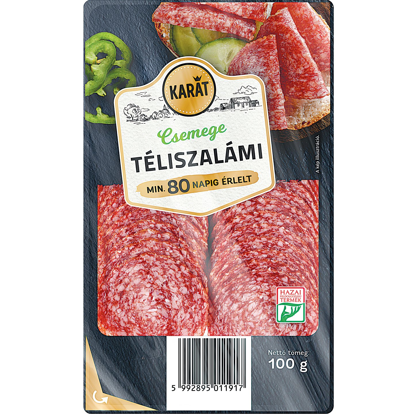Karát Csemege Téliszalámi