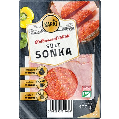 KARÁT KOLBÁSSZAL TÖLTÖTT SÜLT SONKA termékképe
