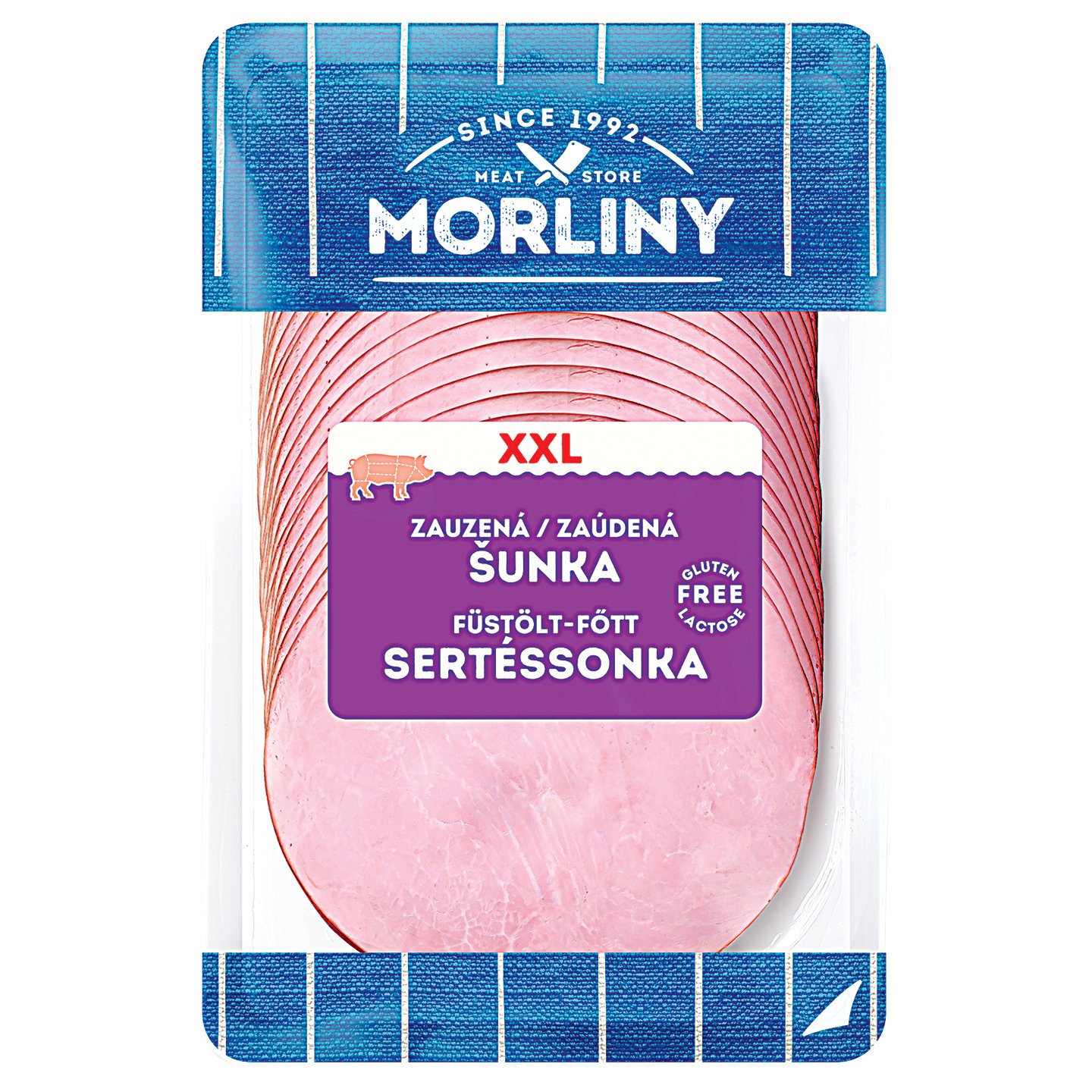 Morliny Füstölt-főtt Sertéssonka Xxl