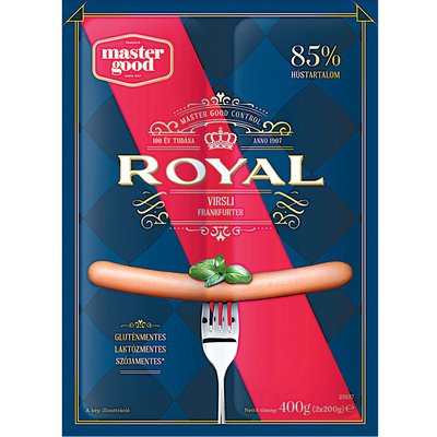 MASTER ROYAL VIRSLI FRANKFURTER termékképe