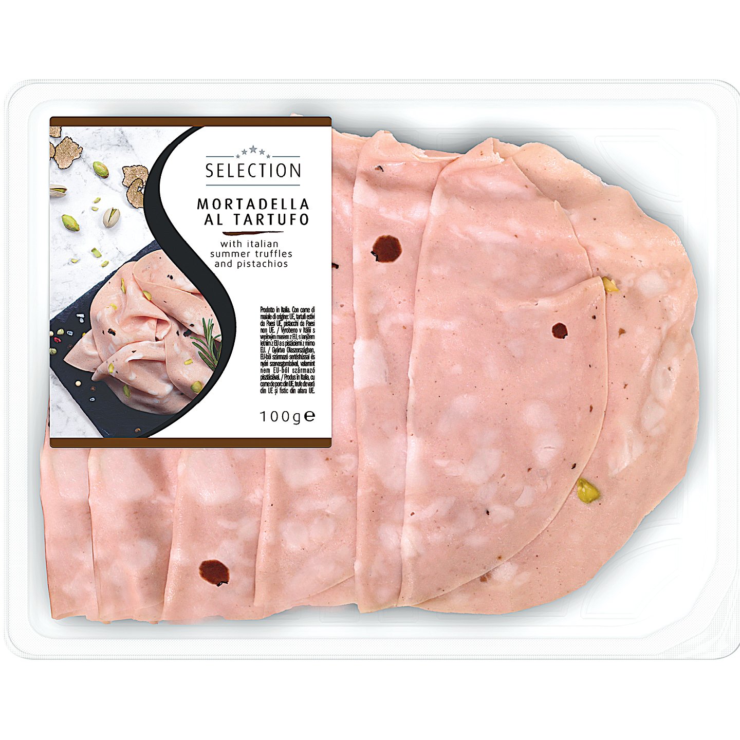 Mortadella Pisztáciával