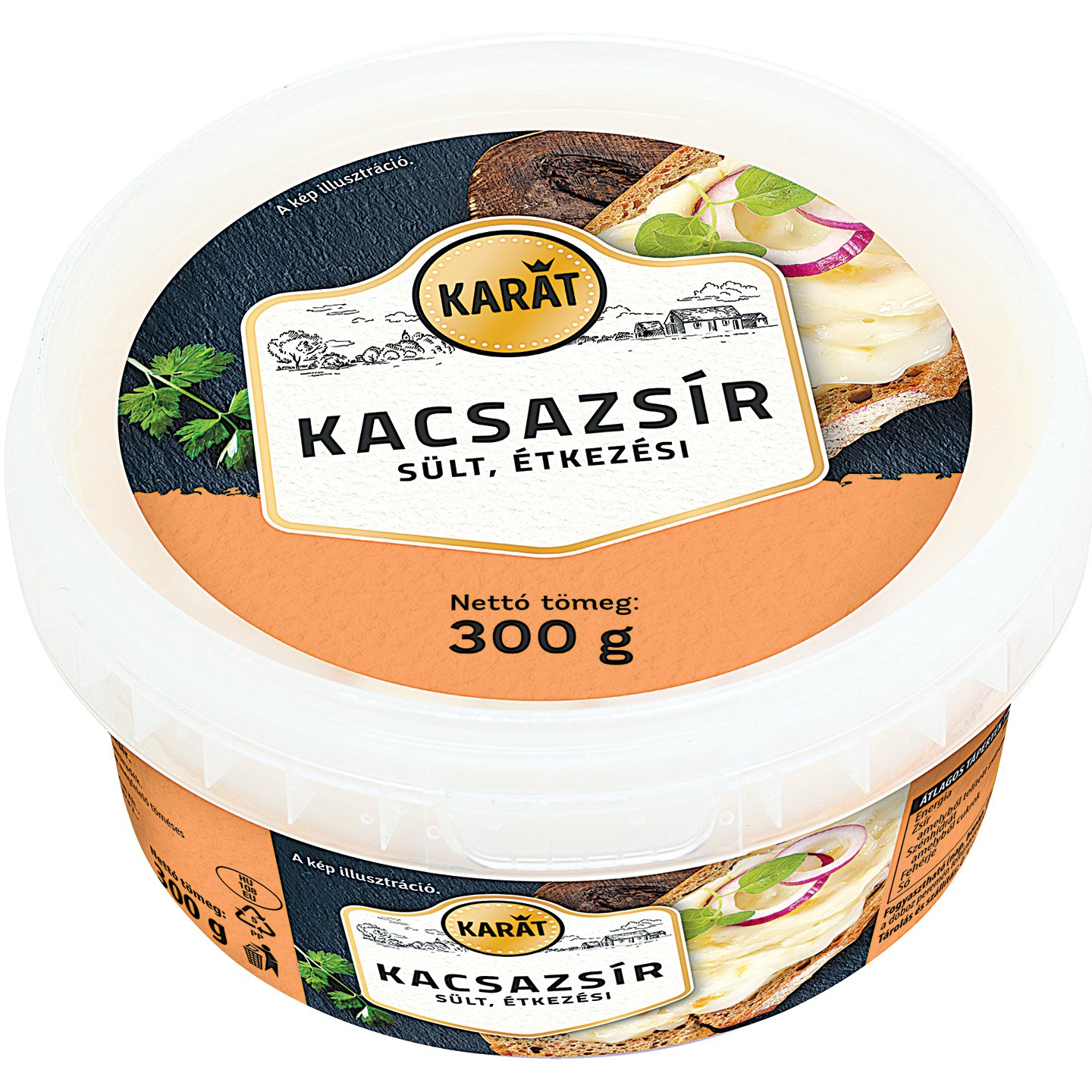 Karát Kacsa-, Libazsír