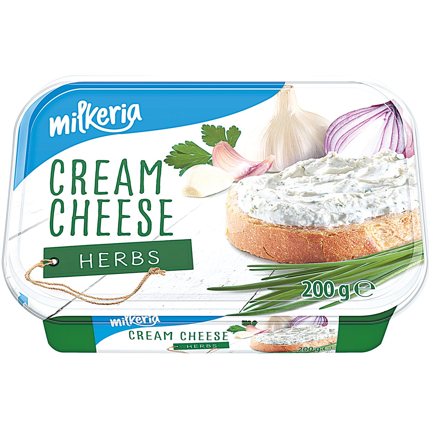 Milkeria Zöldfűszeres Krémsajt