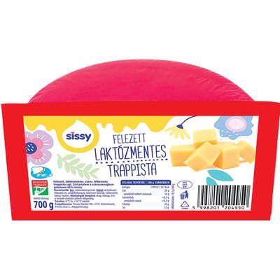 SISSY LAKTÓZMENTES TRAPPISTA SAJT termékképe