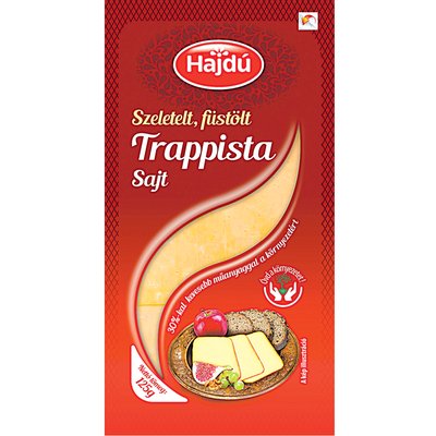HAJDÚ SZELETELT TRAPPISTA FÜSTÖLT SAJT termékképe