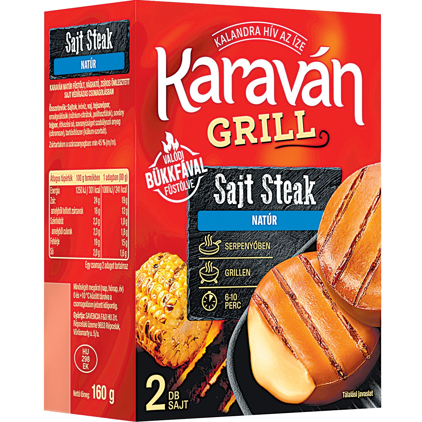 Karaván Natúr Sajt Steak