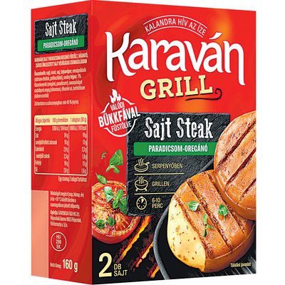 KARAVÁN PARADICSOM-OREGÁNÓ SAJT STEAK termékképe