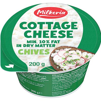 MILKERIA METÉLŐHAGYMÁS COTTAGE CHEESE termékképe