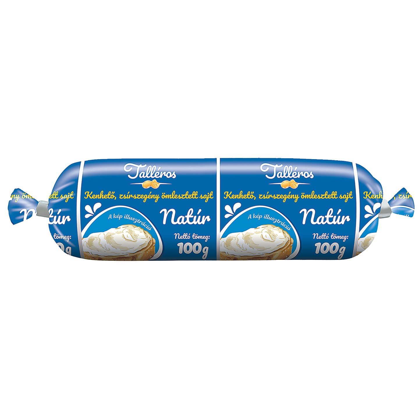 Talléros Natúr Tömlős ömlesztett Sajt