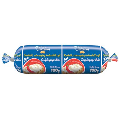TALLÉROS CSÍPŐS PAPRIKÁS TÖMLŐS ÖMLESZTETT SAJT termékképe