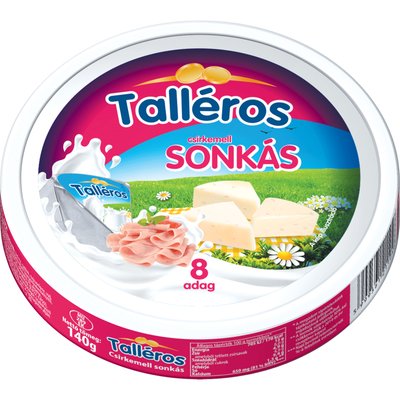 TALLÉROS CSIRKEMELLL-SONKÁS KÖRDOBOZOS SAJT termékképe