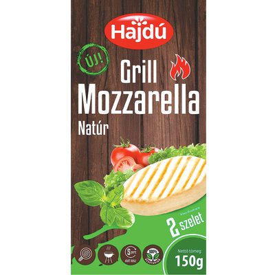 Image of HAJDÚ NATÚR GRILL MOZZARELLA