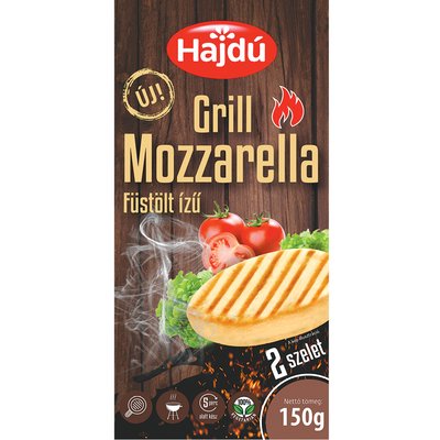 Image of HAJDÚ FÜSTÖLT GRILL MOZZARELLA