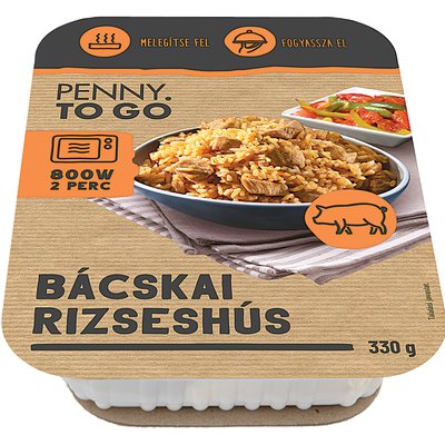 PENNY TO GO BÁCSKAI RIZSESHÚS termékképe