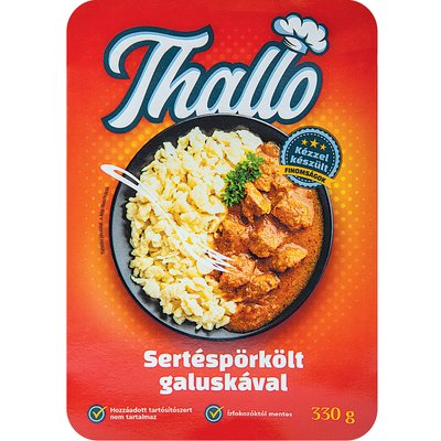 Image of THALLO SERTÉSPÖRKÖLT GALUSKÁVAL