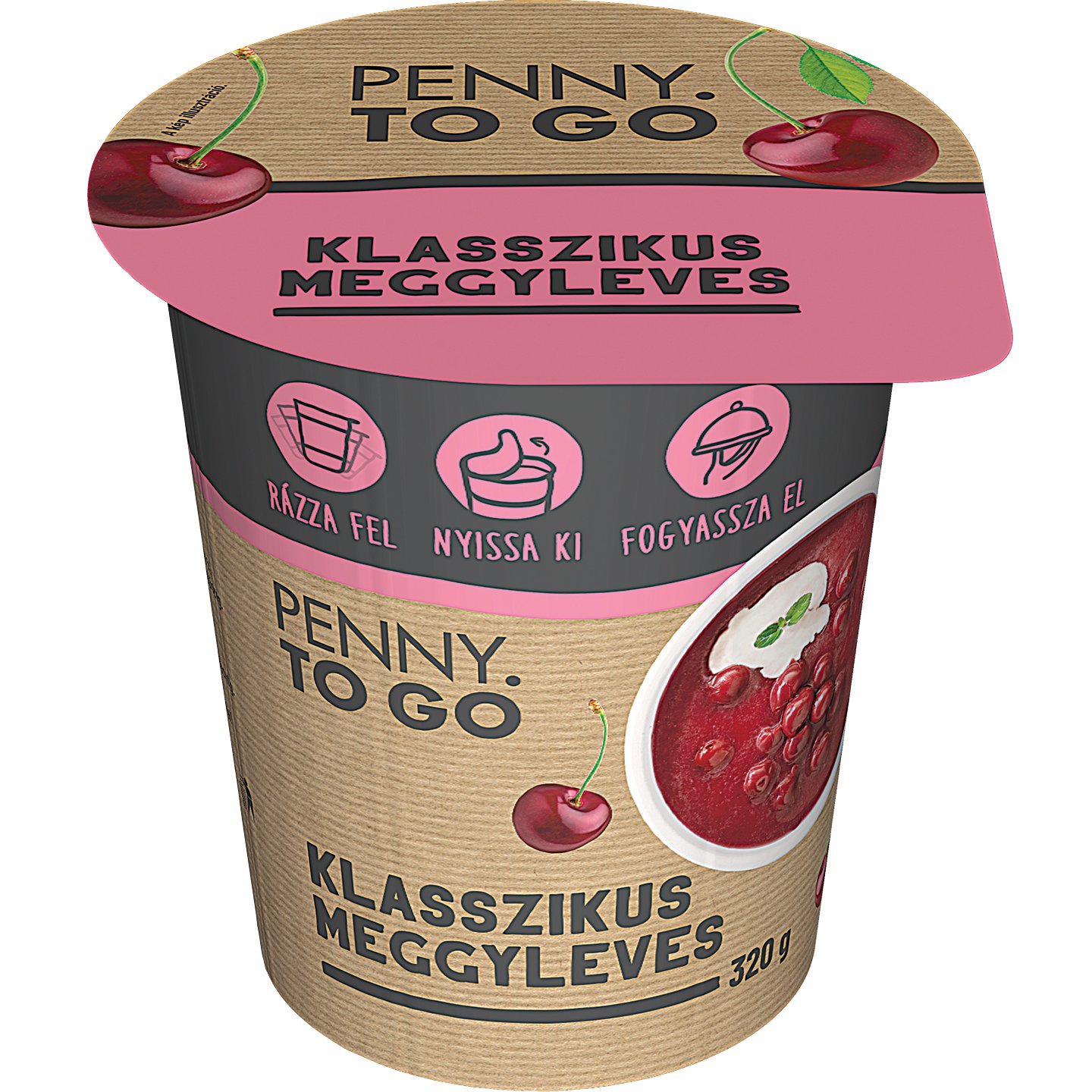 Penny To Go Klasszikus Meggyleves