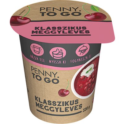 PENNY TO GO KLASSZIKUS MEGGYLEVES termékképe