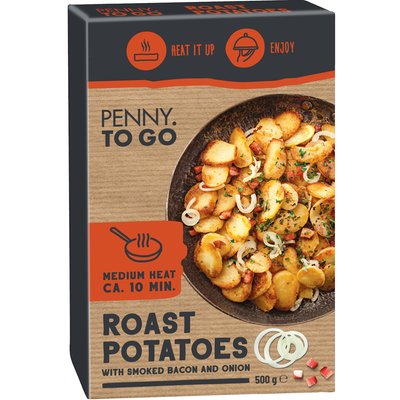 PENNY TO GO BURGONYA VÁLOGATÁS BACON-HAGYMÁVAL termékképe