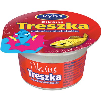 TRESZKA PIKÁNS MAJONÉZES TŐKEHALSALÁTA termékképe