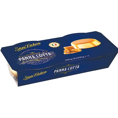 SAN FABIO PANNA COTTA KARAMELLEL termékképe