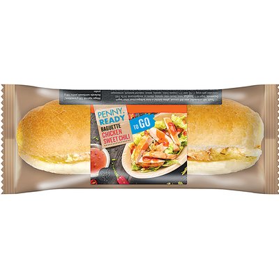 PENNY READY SWEET CHILIS CSIRKE BAGETT termékképe