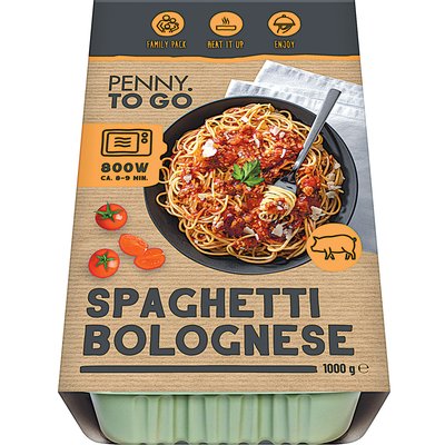 PENNY TO GO SPAGHETTI BOLOGNESE termékképe