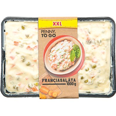 PENNY TO GO FRANCIASALÁTA XXL termékképe