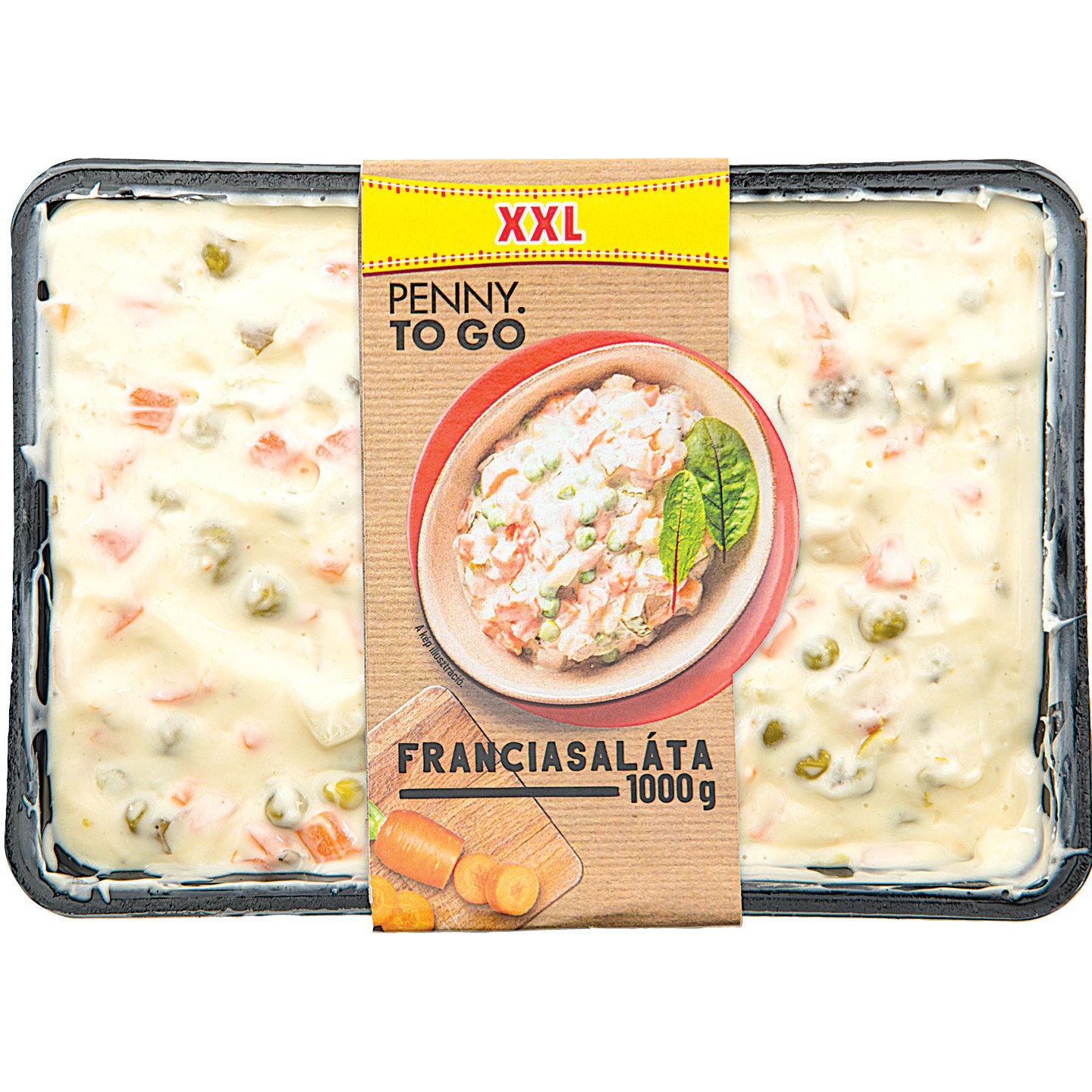 Penny To Go Franciasaláta Xxl