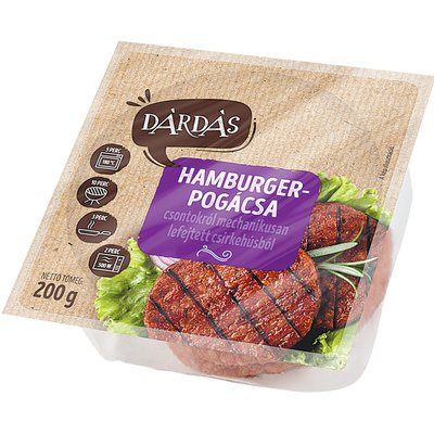 DÁRDÁS MARHA HAMBURGERPOGÁCSA termékképe