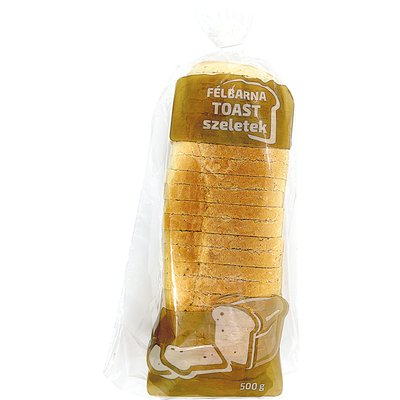 FÉLBARNA TOAST SZELETEK termékképe
