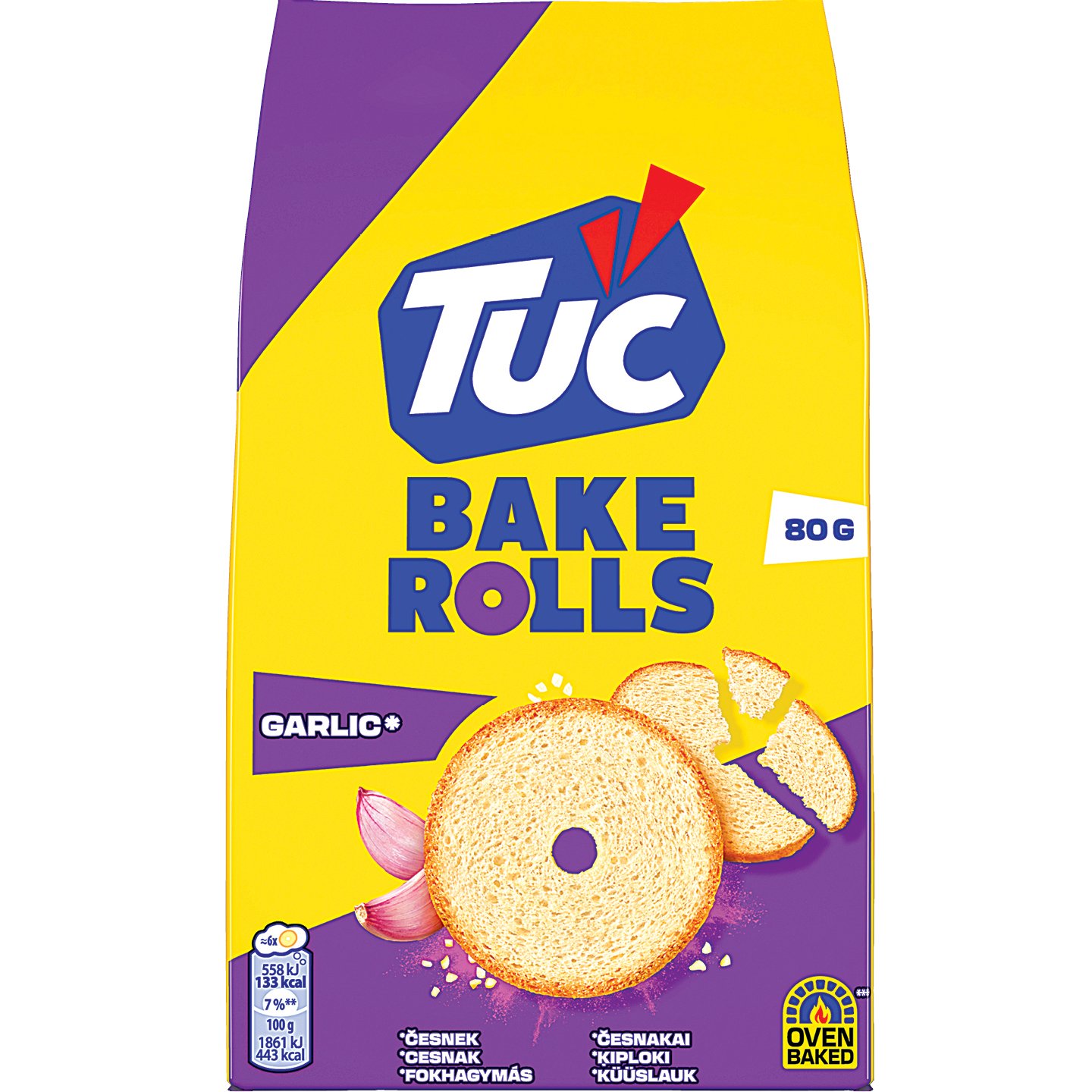 Tuc Fokhagymás Bake Rolls