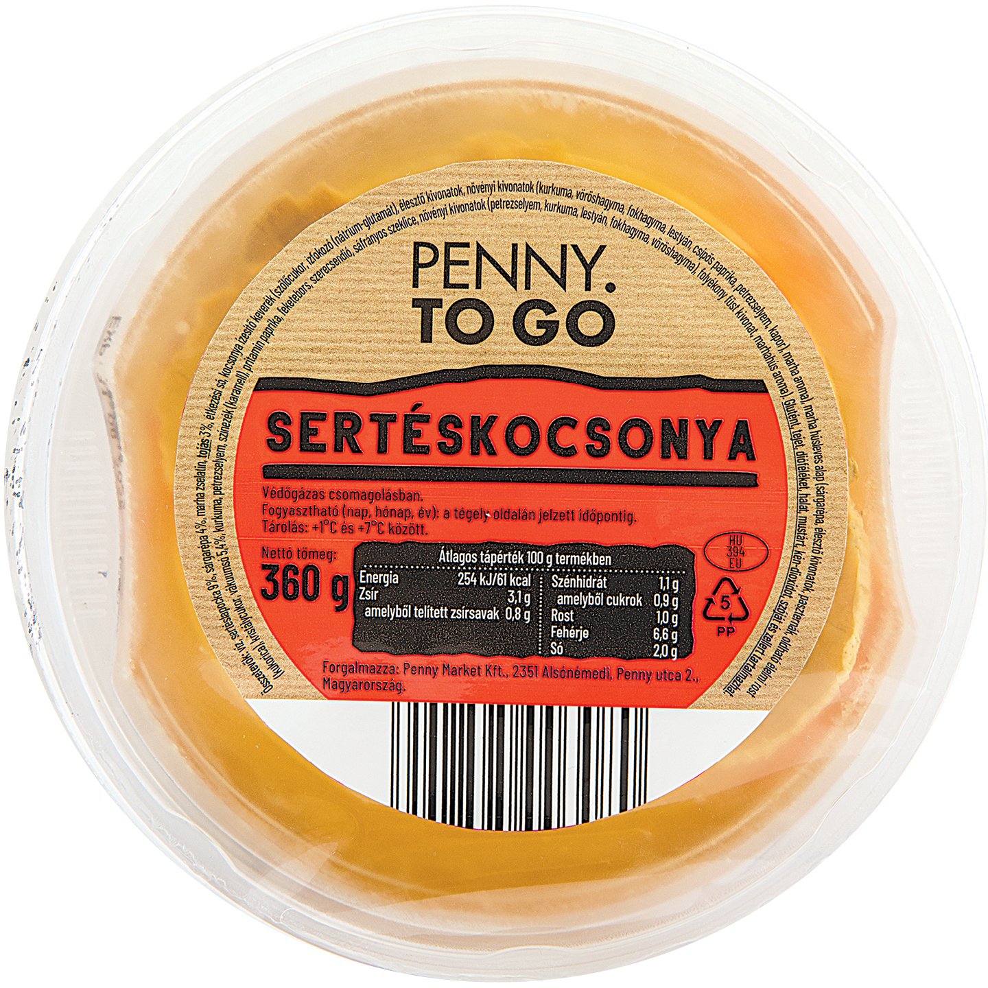 Penny To Go Sertéskocsonya