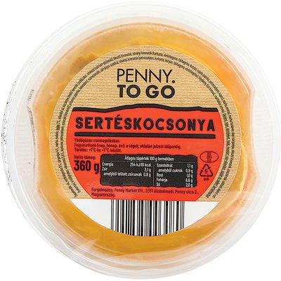 PENNY TO GO SERTÉSKOCSONYA termékképe