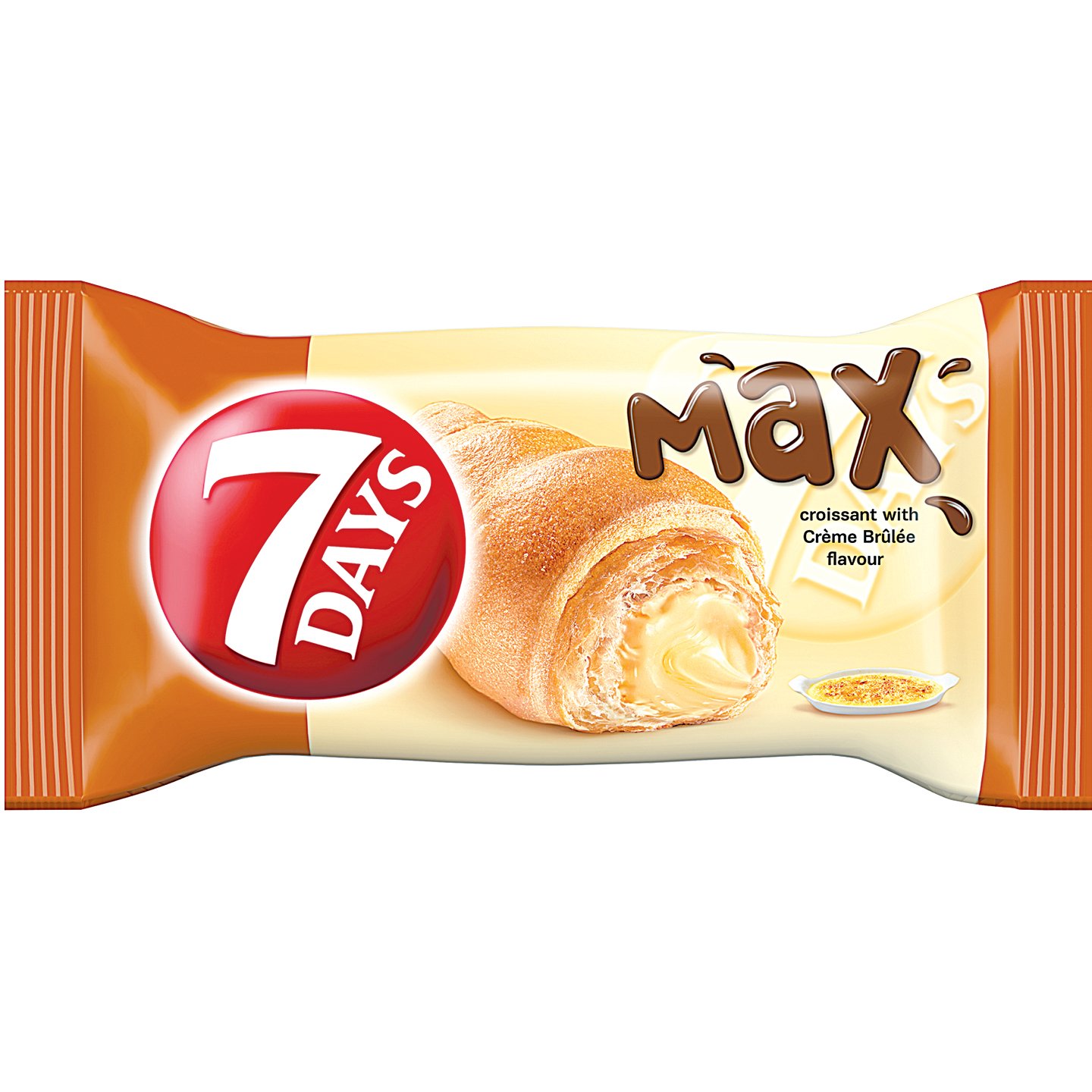 7days Max Créme Brülée ízű Croissant