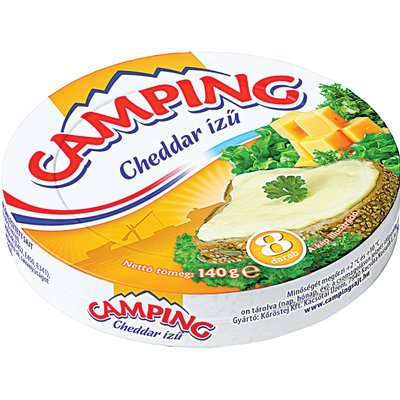 CAMPING CHEDDAR KÖRDOBOZOS SAJT termékképe